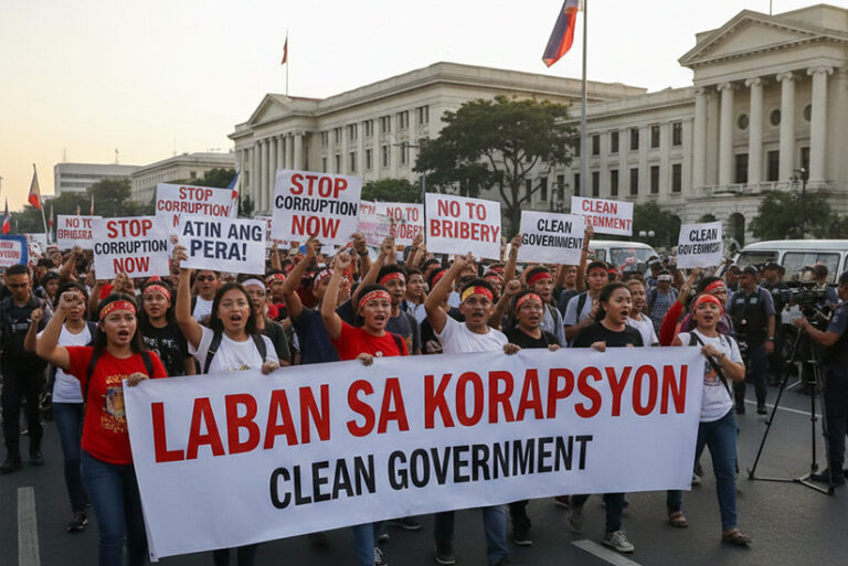 Filipinos Queue Overnight For Chance Of Getting First Vaccine Dose